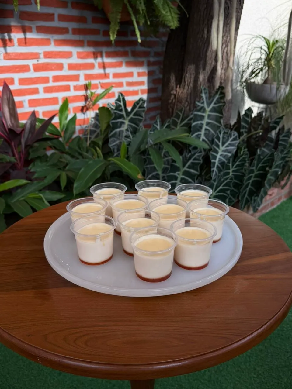 Budín con grosella